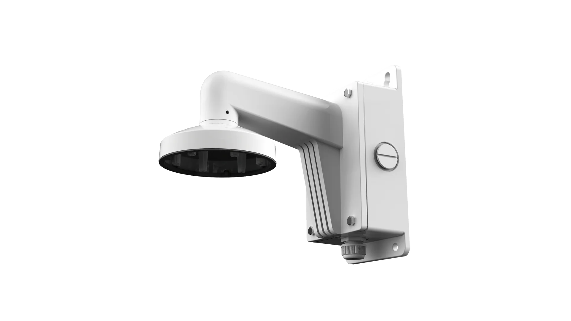 HIKVISION 1273ZJ-140B WALL MOUNT BRACKET WITH JUNCTION BOX, 2YR — HIKVISION
