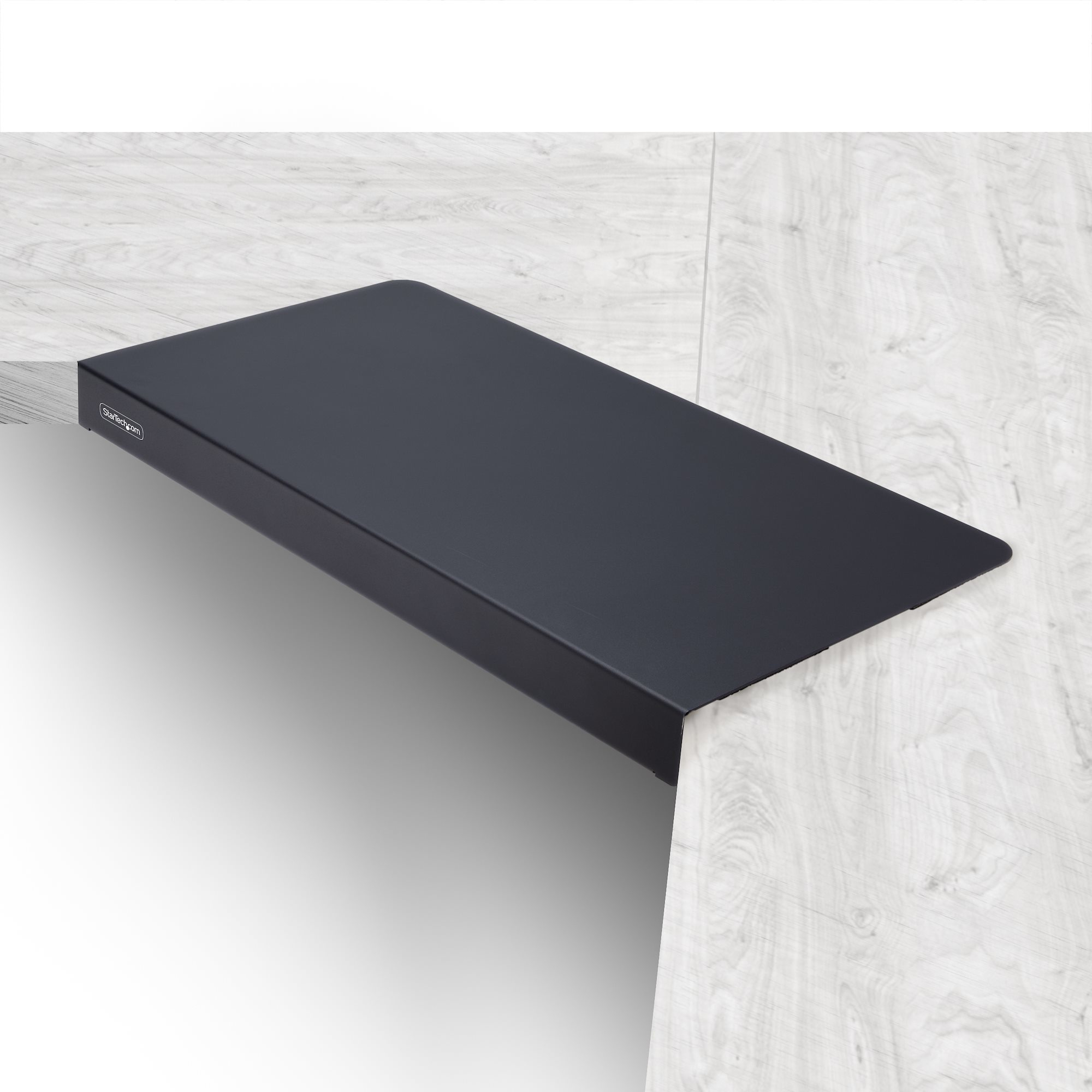 STARTECH.COM STEEL DESK CORNER SLEEVE, FOR L-SHAPED/CORNER DESKS UP TO 38.1MM THICK, 5 YR — STARTECH