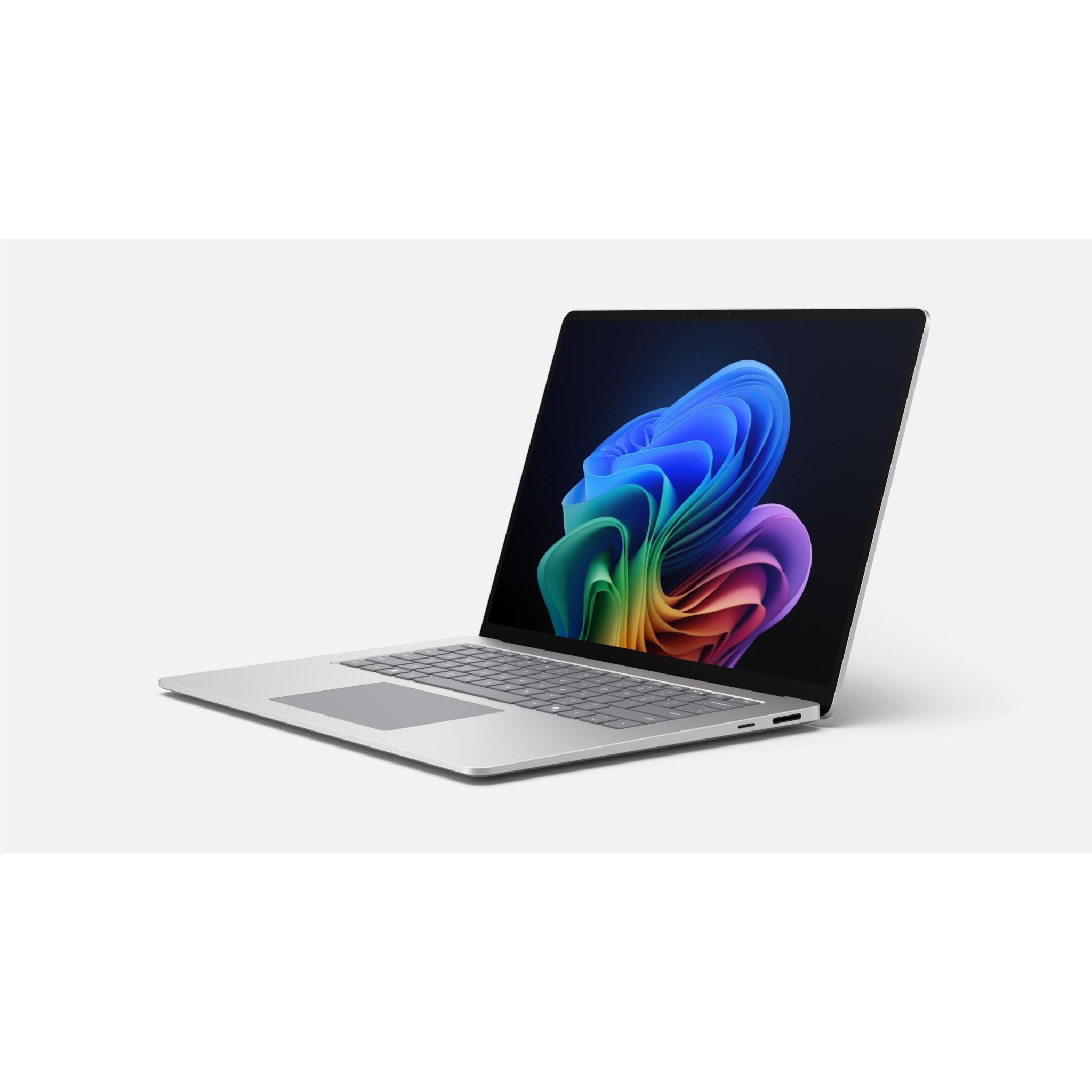MICROSOFT SURFACE LAPTOP 7 15" CU7 16GB 256GB WIN 11 PRO PLATINUM — MICROSOFT