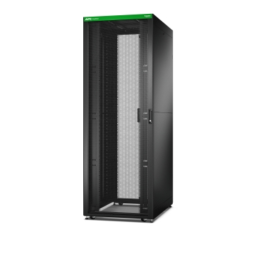 APC EASY RACK 800MM/48U/1100MM WITH ROOF, SIDE PANEL,CASTORS,FEET AND 4 BRACKETS, NO BOTTOM, B — APC