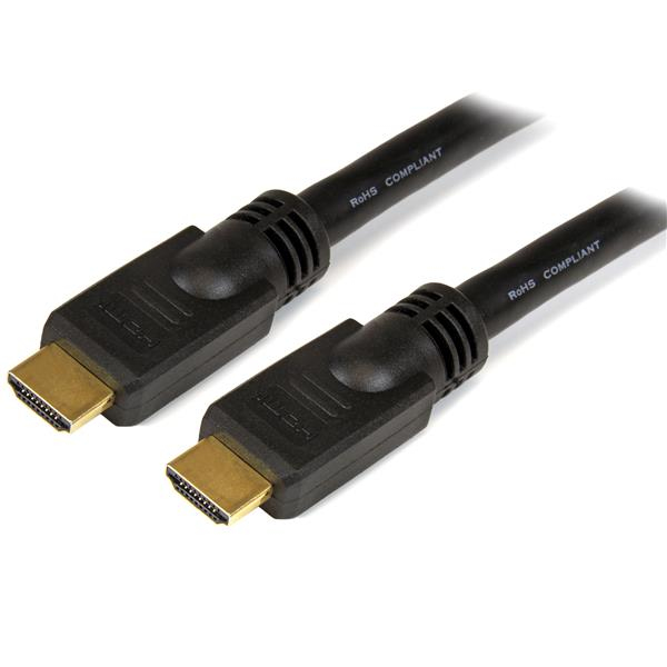 STARTECH.COM 15M HIGH SPEED HDMI CABLE 4K@30 - NO SIGNAL BOOSTER REQUIRED LTW — STARTECH