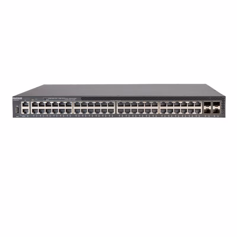 RUCKUS ICX8200 48-Port FRU POE4x25GBE SFP28 Switch Bundle 2 PSU — RUCKUS