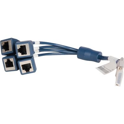 HPE X260 Min D-28 to 4-RJ45 0.3m Rtr Cbl — HPE