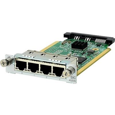 HPE MSR 4p Gig-T Switch SIC Mod — HPE