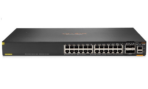 HPE ANW 6200F 24G Class4 PoE 4SFP+ 370W Switch — HPE