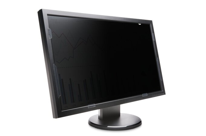KENSINGTON PRIVACY FILM FOR 24" MONITORS (16:9) - FRAMELESS TAB OR DOUBLE-SIDED TAPE TYPE — KENSINGTON