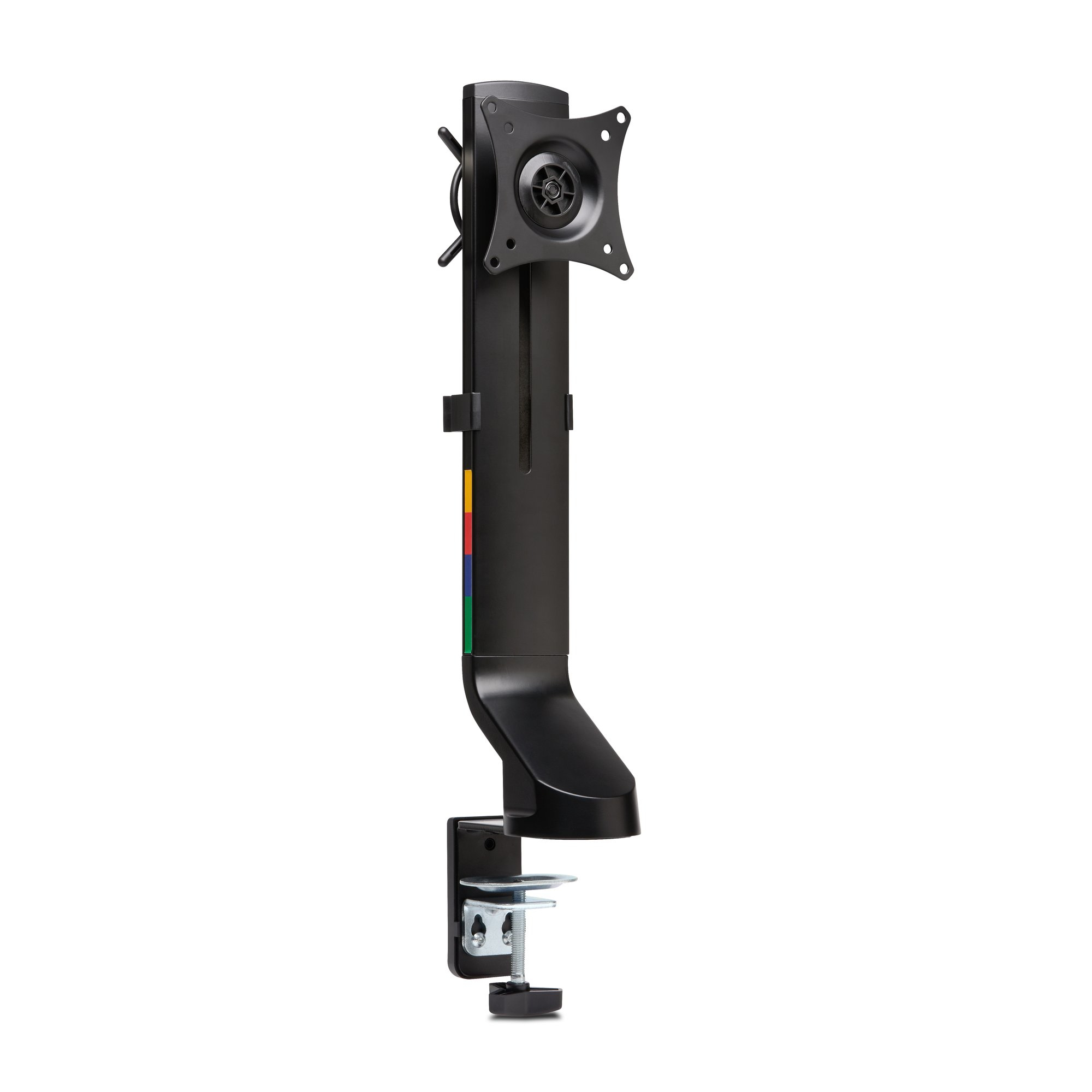 KENSINGTON SMARTFIT SPACE SAVING SINGLE MONITOR ARMS - BLACK — KENSINGTON