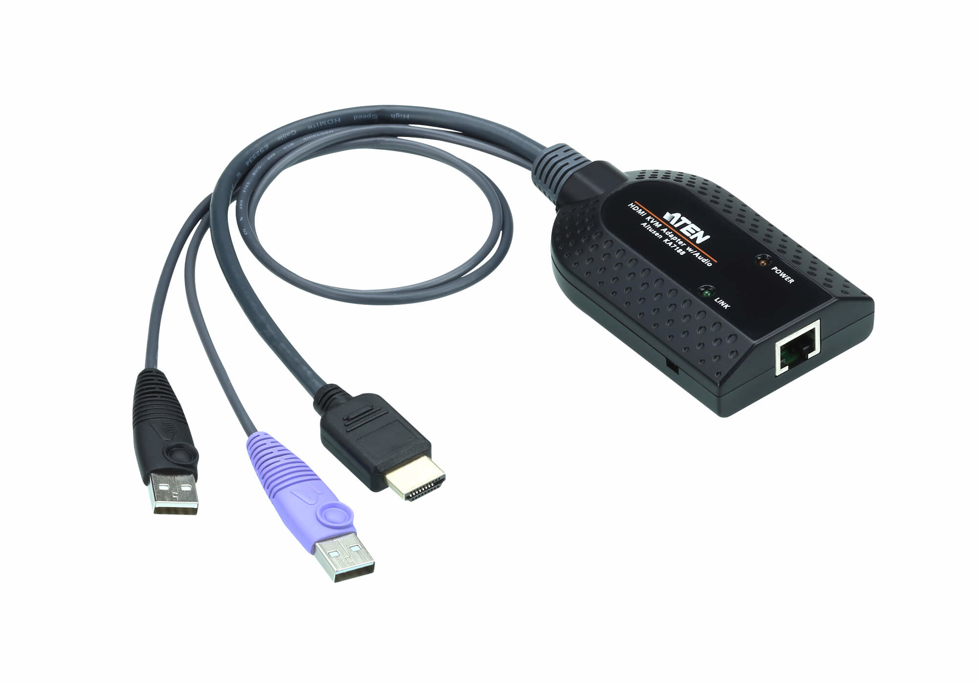 ATEN HDMI USB VIRTUAL MEDIA KVM ADAPTER — ATEN