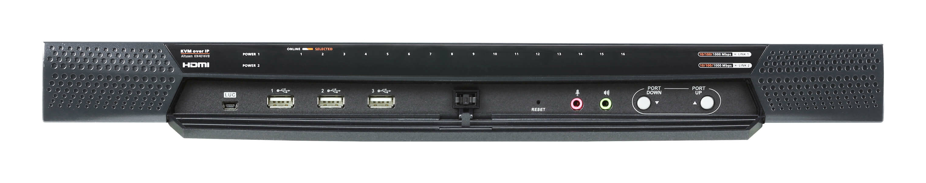 ATEN 1-LOCAL/4-REMOTE SHARED ACCESS 16-PORT MULTI-INTERFACE CAT 5 KVM OVER IP SWITCH — ATEN