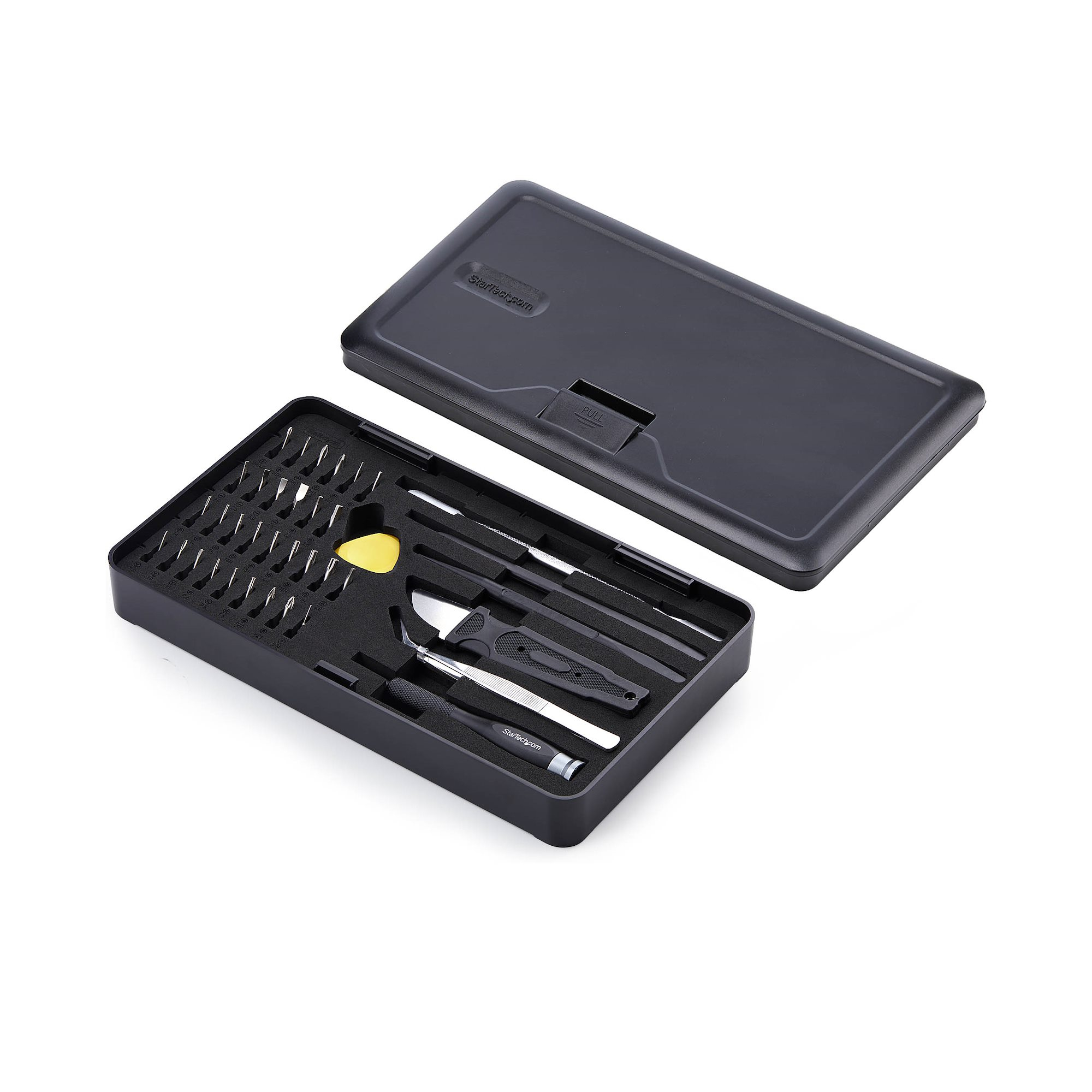 STARTECH.COM 40-PIECE COMPUTER REPAIR TOOLKIT, 30-BIT SCREWDRIVER SET, 2 YR — STARTECH
