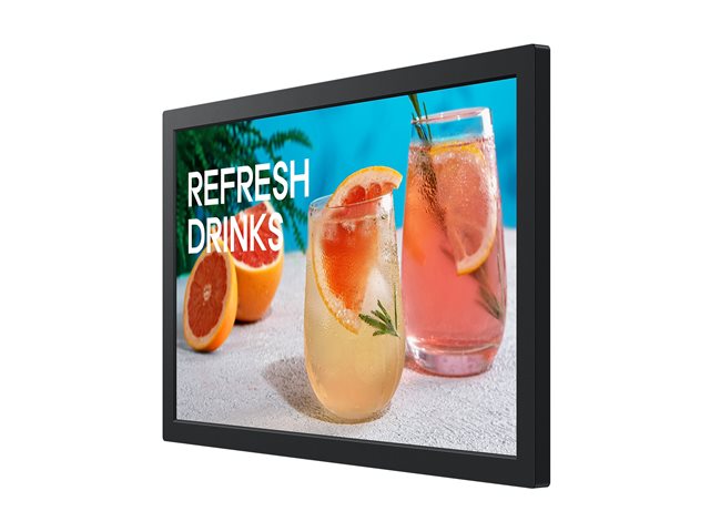 SAMSUNG (QBC) SIGNAGE 13" FHD, 500NITS, 25% HAZE, HDMI(1), LAN/WIFI, 16H/7D, 3YR — SAMSUNG