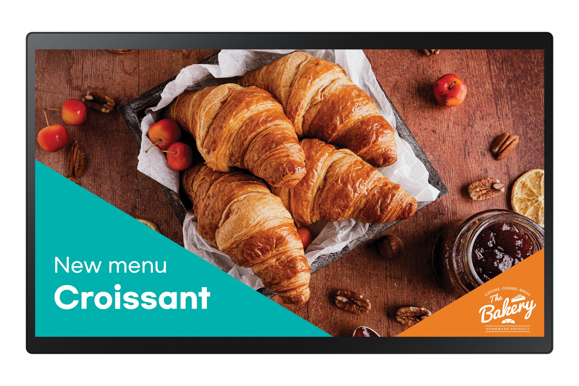 SAMSUNG (QBC-T) INTERACTIVE SIGNAGE, 24" FHD TOUCH, 250NITS, 25% HAZE, LAN/WIFI, 16H/7D,3Y — SAMSUNG