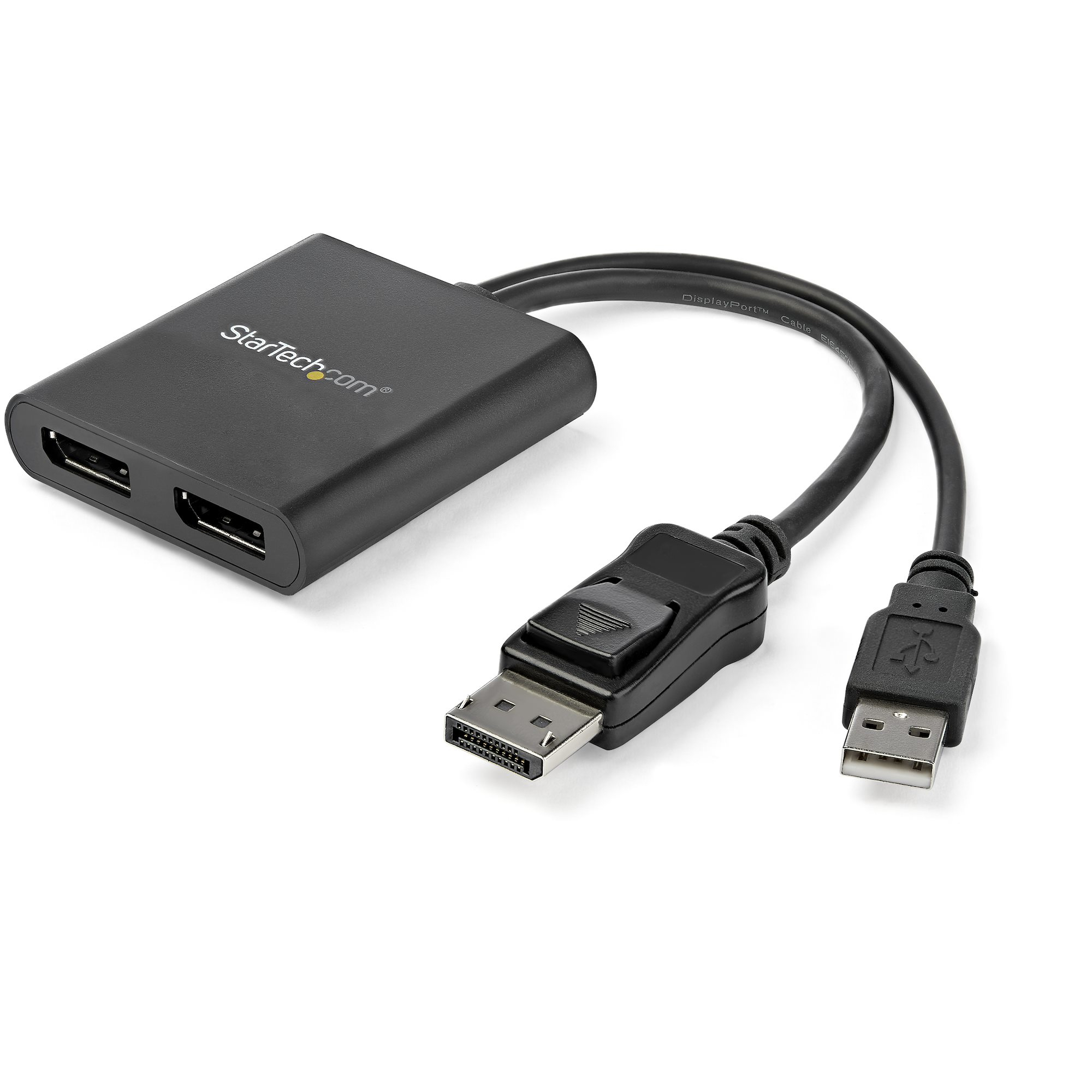 STARTECH.COM 2-PORT MULTI MONITOR ADAPTER - DISPLAYPORT MST HUB - DUAL 4K 3 YR — STARTECH