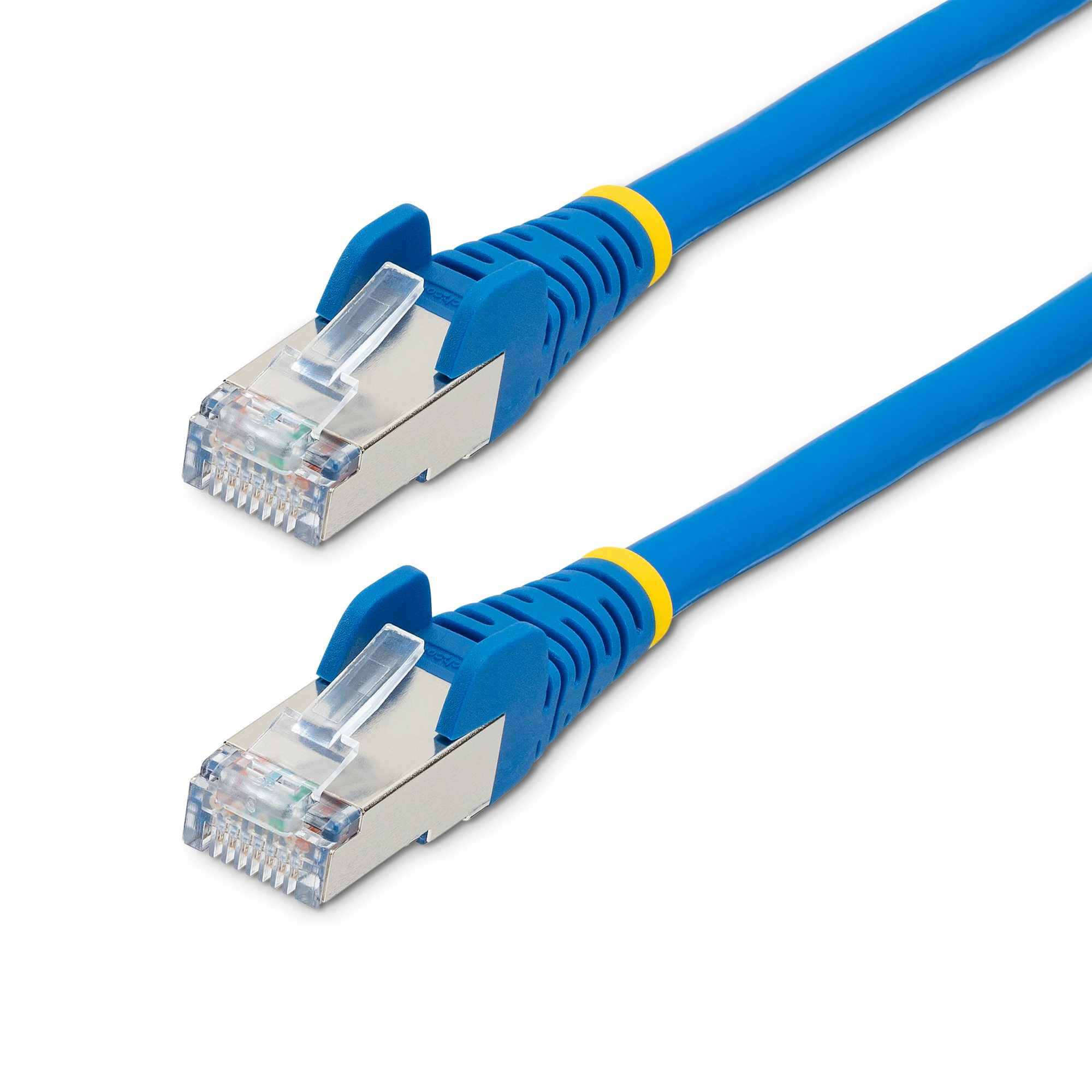 STARTECH.COM 10M LSZH CAT6A ETHERNET CABLE - 10GBE S/FTP 100W POE BLUE LTW — STARTECH