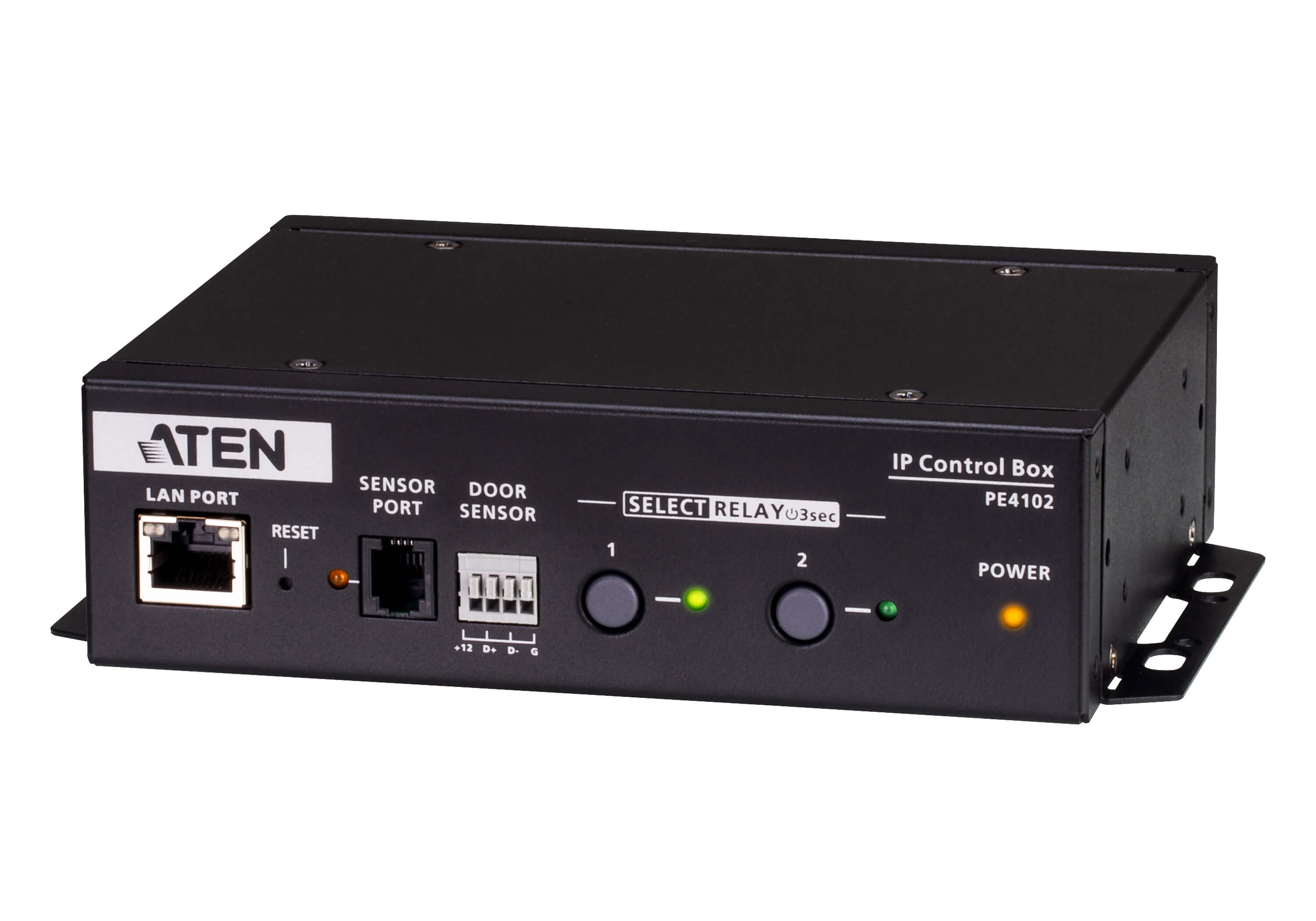 ATEN 2 PORT 1U 10A SMART PDU WITH OUTLET CONTROL, 2XC13 OUTLETS — ATEN