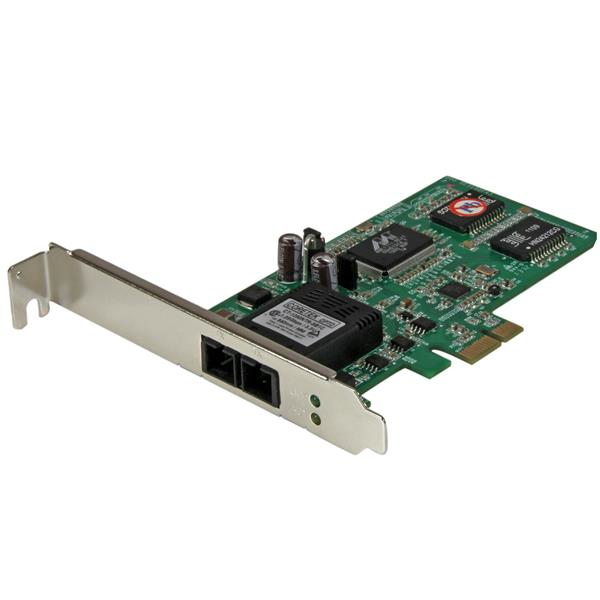 STARTECH.COM PCI EXPRESS GIGABIT ETHERNET MULTIMODE SC FIBER NETWORK CARD 2 YR — STARTECH