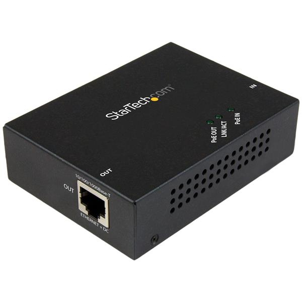 STARTECH.COM POE+ RANGE EXTENDER - GIGABIT POWER OVER ETHERNET REPEATER, 2 YR — STARTECH