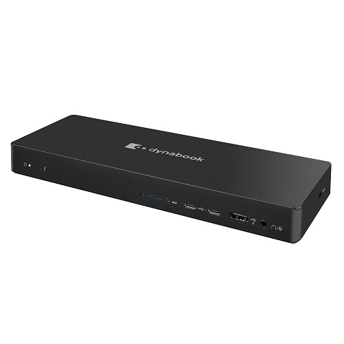 DYNABOOK THUNDERBOLT 4 DOCK, 90W CHARGE, HDMI(2), DP(2), USB-C, UP TO QUAD 4K, 1GBE, 3Y — DYNABOOK