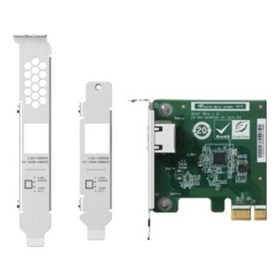 QNAP Single port 2.5GbE 4-speed Network card — QNAP