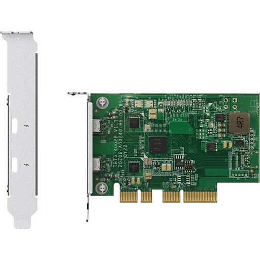 QNAP Dual-port Thunderbolt 3 expansion card — QNAP