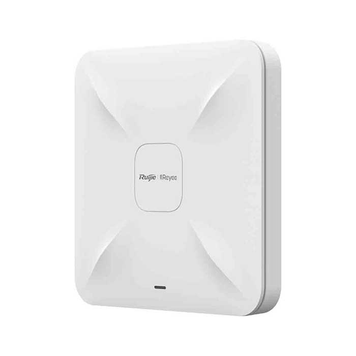 Ruijie Reyee AC1300 Wi-Fi 5 Dual Band Indoor Ceiling AP - Square - 1267Mbps - 2x GE — REYEE