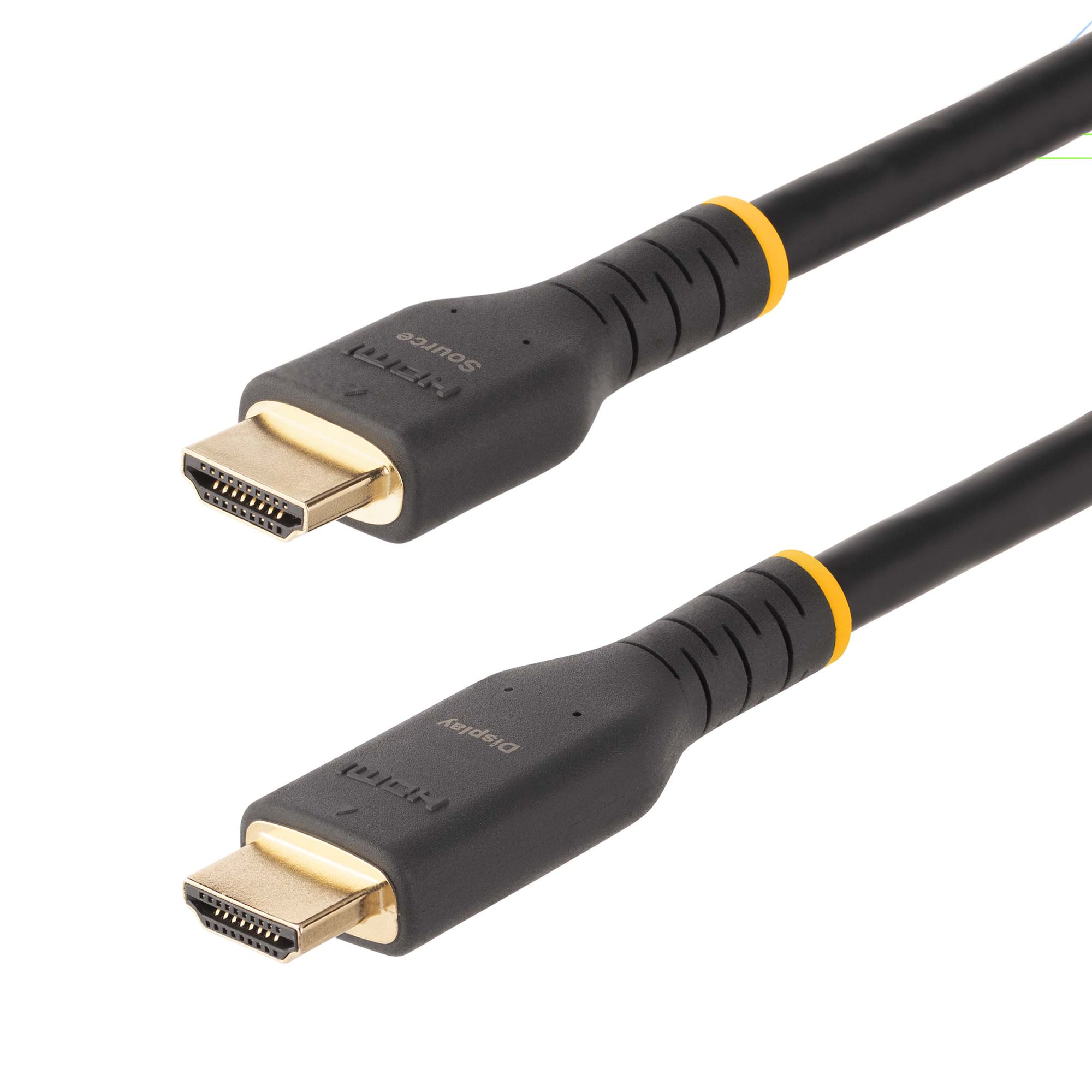 STARTECH.COM 23FT ACTIVE HDMI CABLE, HDMI 2.0 4K60HZ, RUGGED HDMI CORD 2 YR — STARTECH