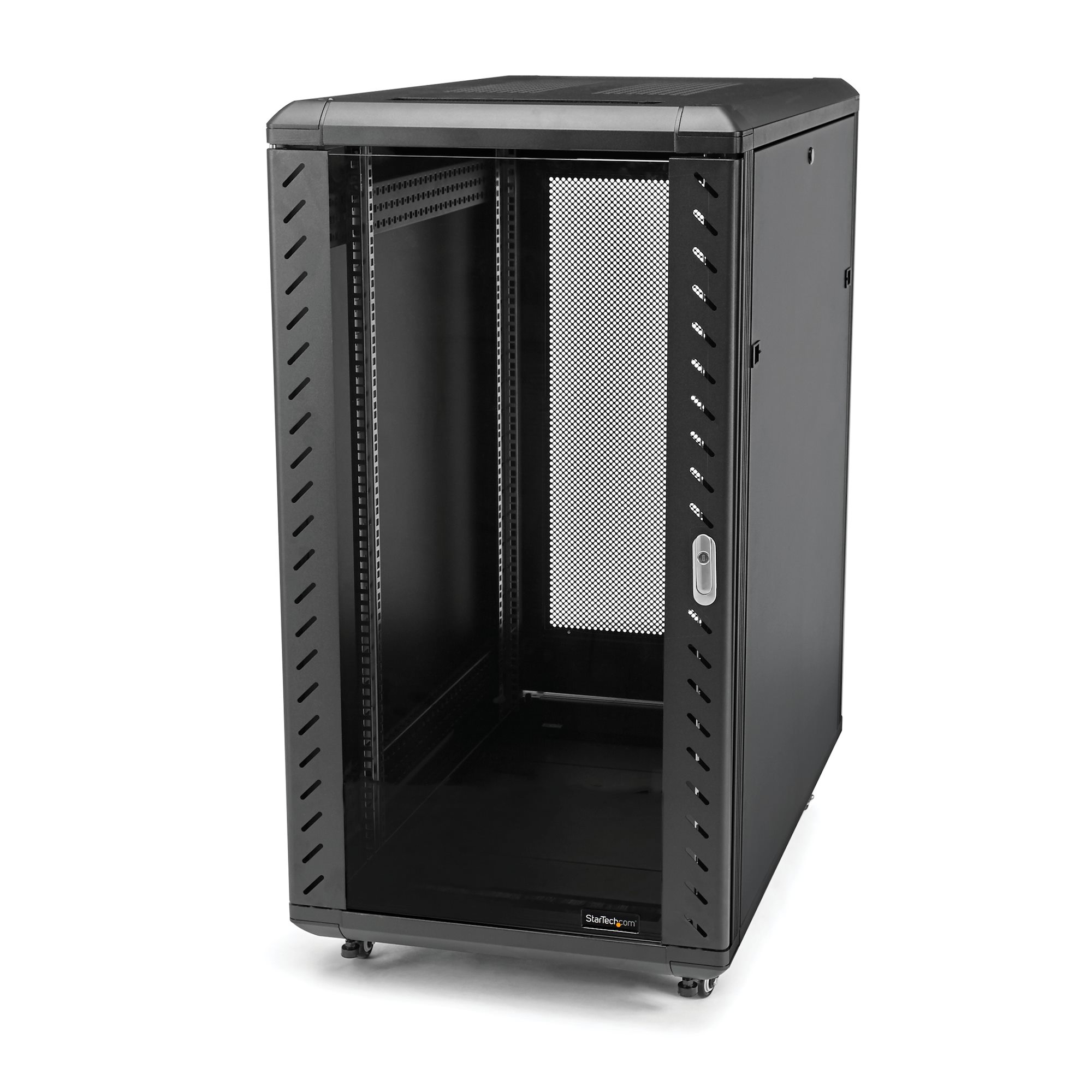 STARTECH.COM 18U SERVER RACK CABINET - W/ CASTERS AND LEVELING FEET, LTW — STARTECH