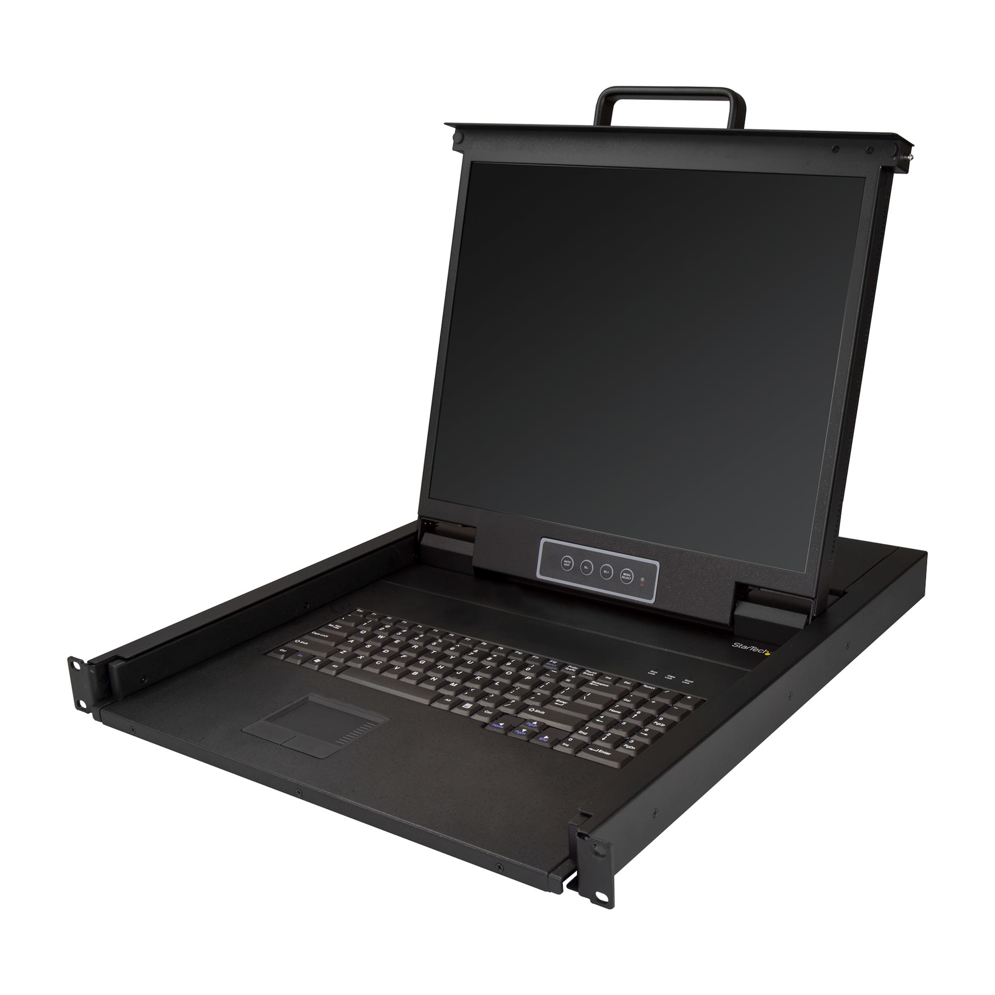 STARTECH.COM 1U SINGLE PORT KVM CONSOLE FOR SERVER RACK - VGA KVM - 19IN 2 YR — STARTECH