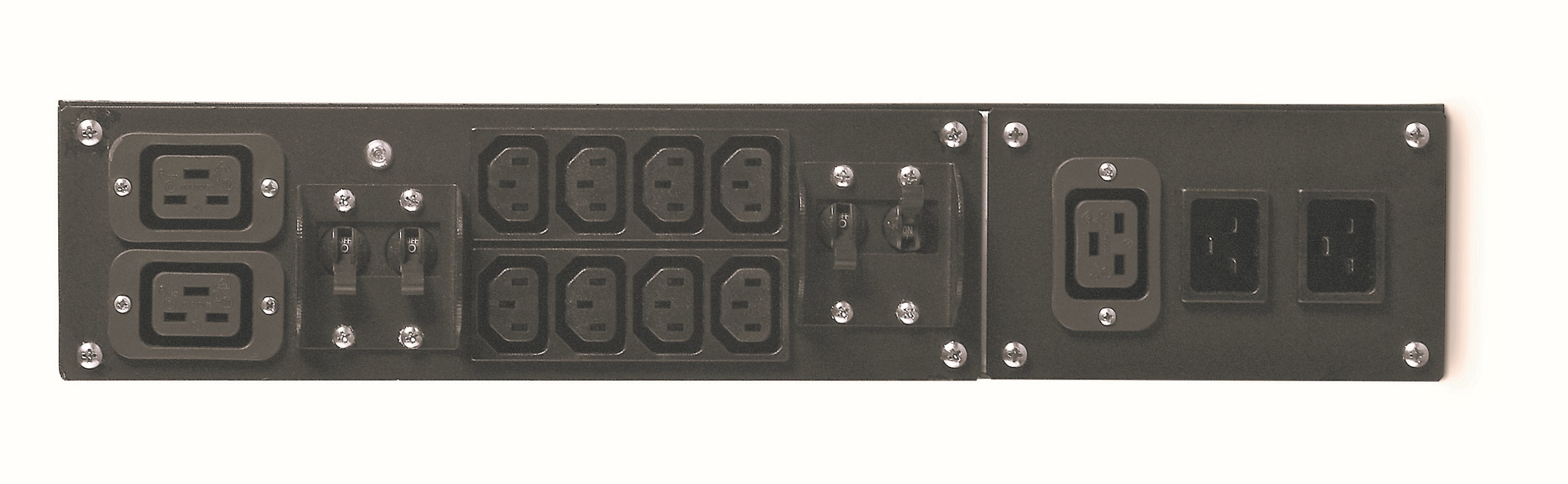 APC (SBP5000RMI2U) SRV BYPASS PNL- 230V; 32A;MBB;IEC320 C20/HW IN; IEC-320 OUT(2)C19(8)C13 — APC