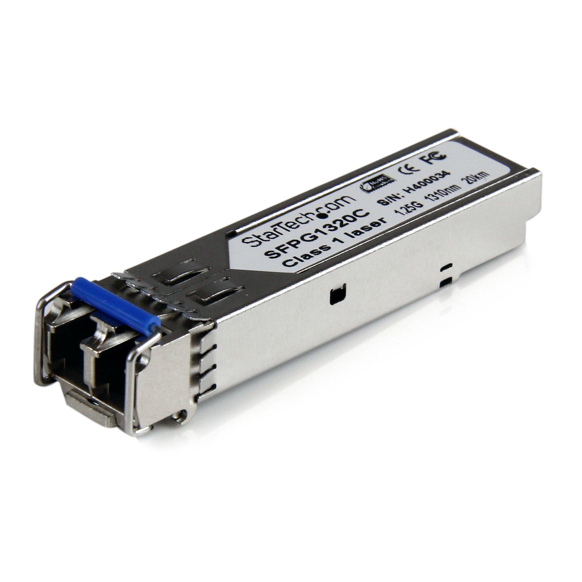 STARTECH.COM 1310NM 1000BASE-LH SINGLE MODE SFP FIBER TRANSCEIVER MODULE LC, LTW — STARTECH