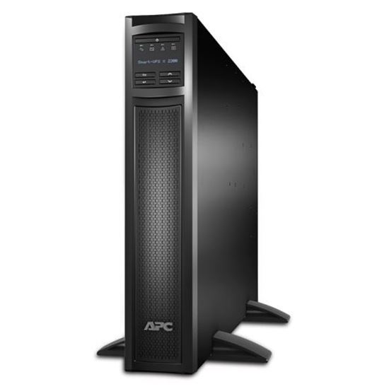 APC SMART-UPS (SMX), 2200VA, IEC(8), EXT BATT(0/10), SMART SLOT, LCD, 4U RACK/TWR, 3YR — APC