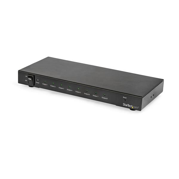 STARTECH.COM 8-PORT 4K 60HZ HDMI SPLITTER - HDR SUPPORT - 7.1 AUDIO 2 YR — STARTECH