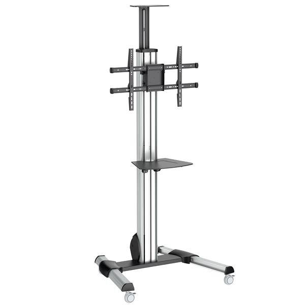 STARTECH.COM TV CART - FOR 32" TO 75" DISPLAYS - HEIGHT ADJUSTABLE AV CART 5 YR — STARTECH
