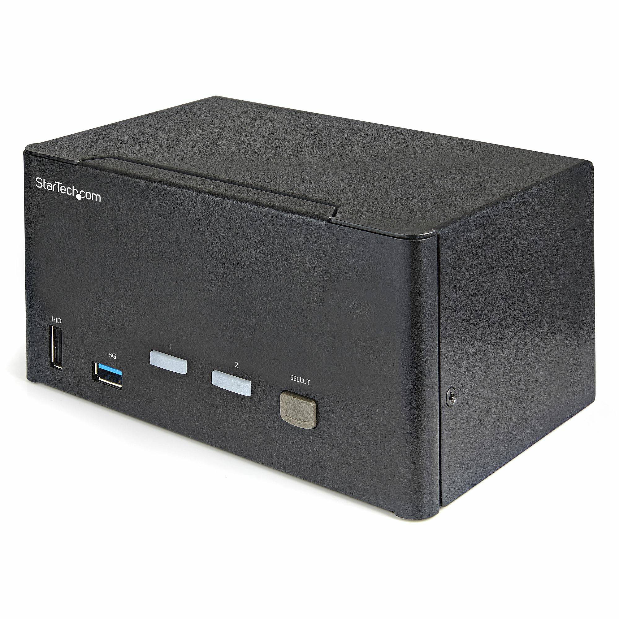 STARTECH.COM 2 PORT TRIPLE MONITOR DISPLAYPORT KVM SWITCH 4K 60HZ HDR - TAA 2 YR — STARTECH