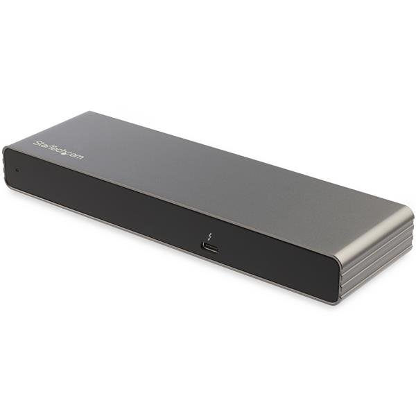 STARTECH.COM THUNDERBOLT 3 DOCK - DUAL 4K 60HZ - DP / HDMI / VGA, 3 YR — STARTECH