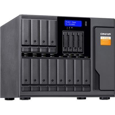 QNAP TL-D1600S, 16 BAY EXPANSION UNIT SATA JBOD WITH QXP-1600eS PCIe SATA CARD, 2YR — QNAP