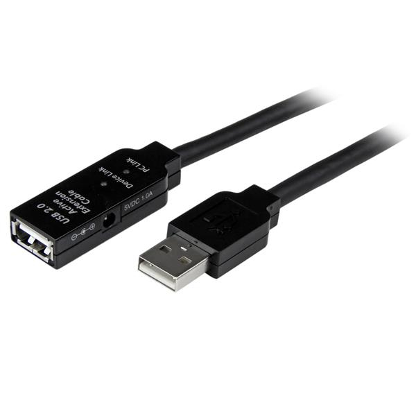 STARTECH.COM 25M USB ACTIVE REPEATER EXTENDER MALE TO FEMALE, 2 YR — STARTECH