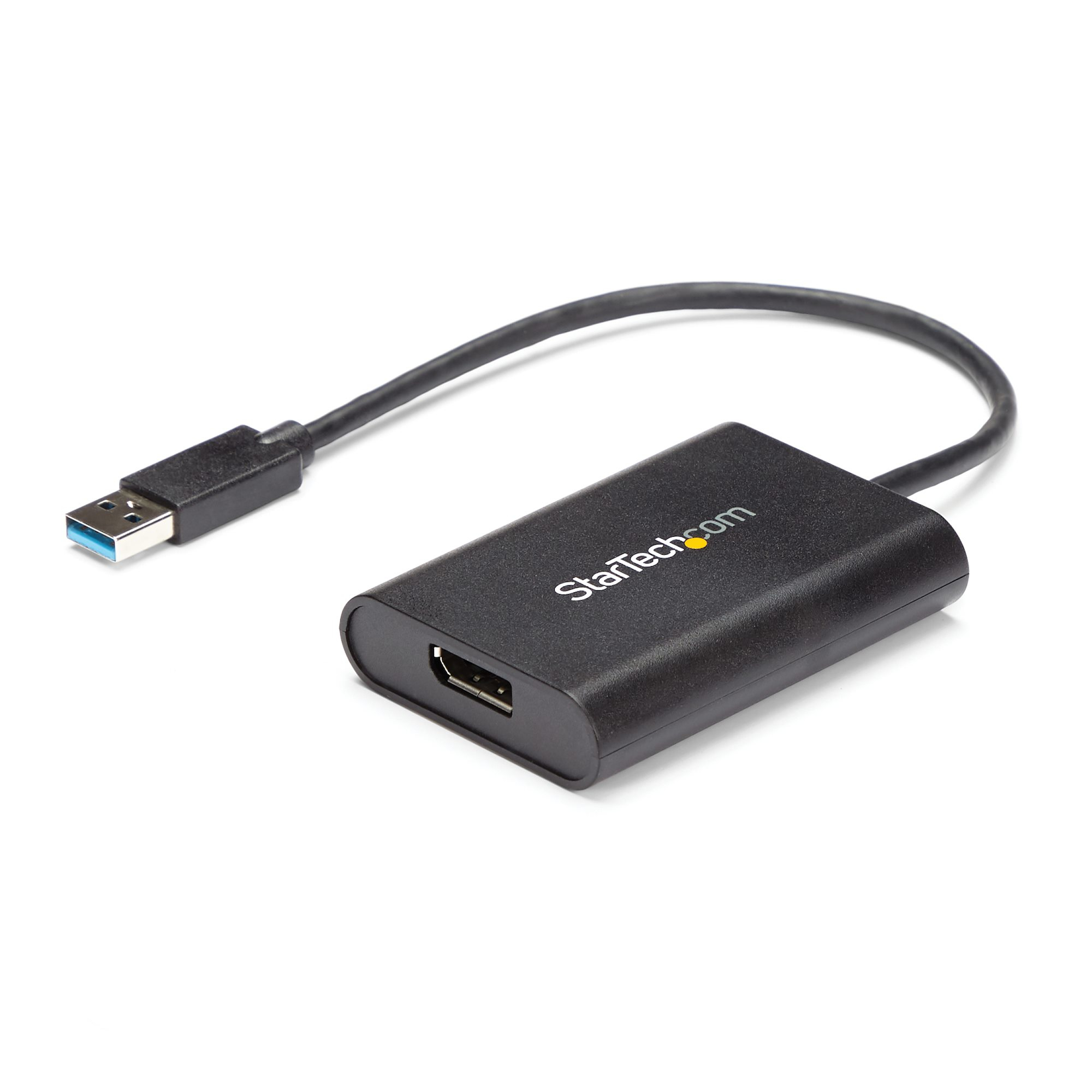 STARTECH.COM USB 3.0 TO DISPLAYPORT ADAPTER 4K 30HZ EXTERNAL GRAPHICS CARD 3 YR — STARTECH