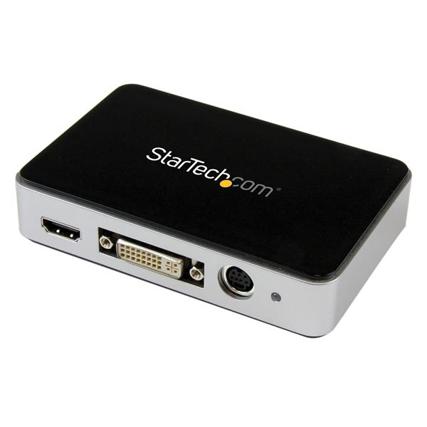STARTECH.COM USB 3.0 VIDEO CAPTURE DEVICE - HDMI / DVI / VGA - 1080P 60FPS 2 YR — STARTECH