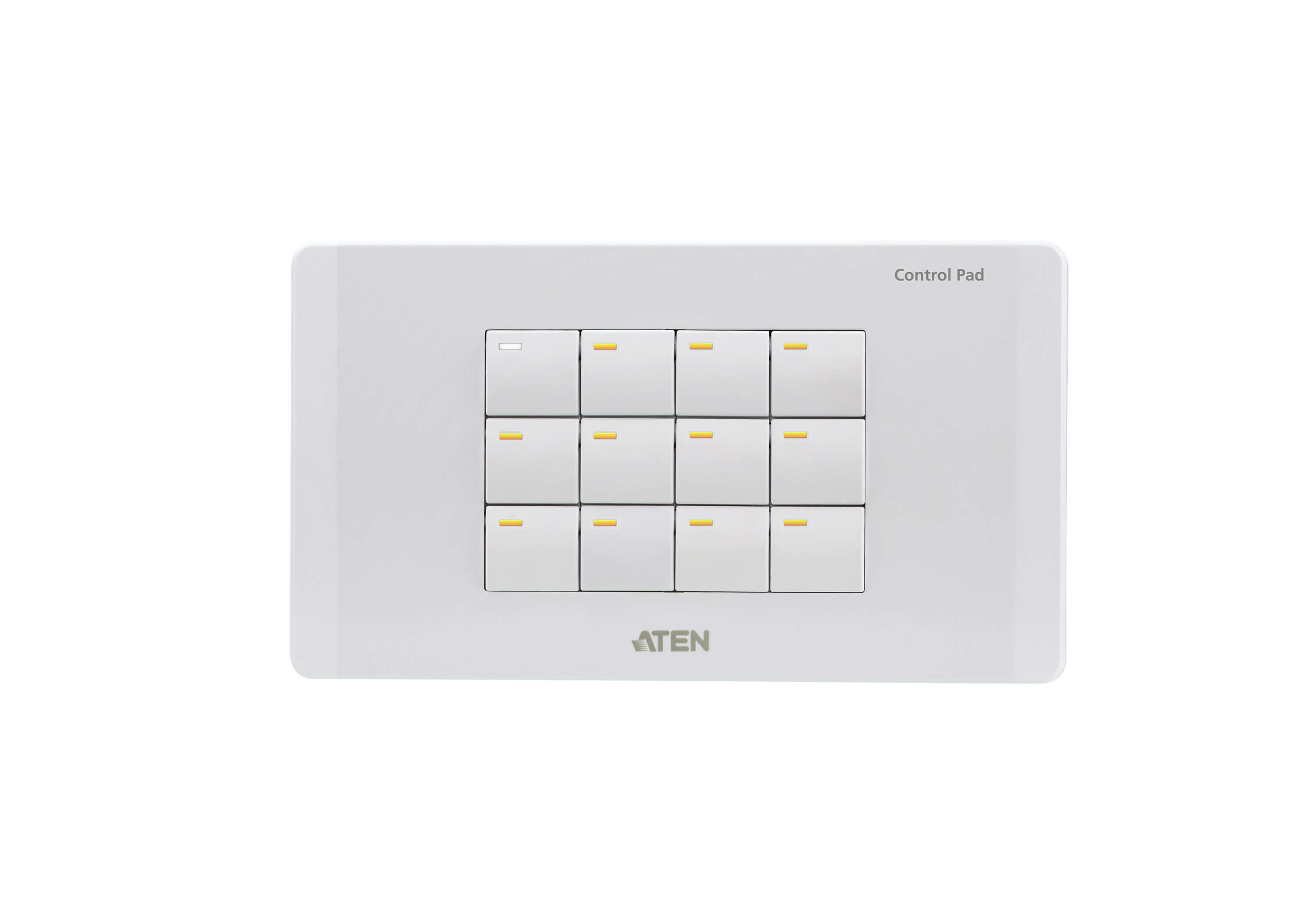 ATEN 12 BUTTON CONTROL PAD WITH2 GANG EU WALL PLATE — ATEN