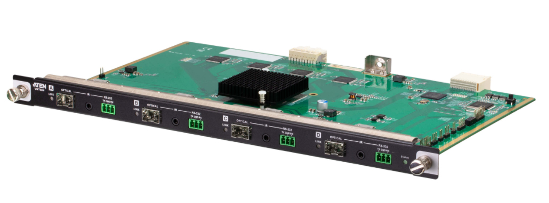 ATEN 4-PORT 10G OPTICAL INPUT BOARD 4K@10KM SIMGLE-MODE FIBRE — ATEN