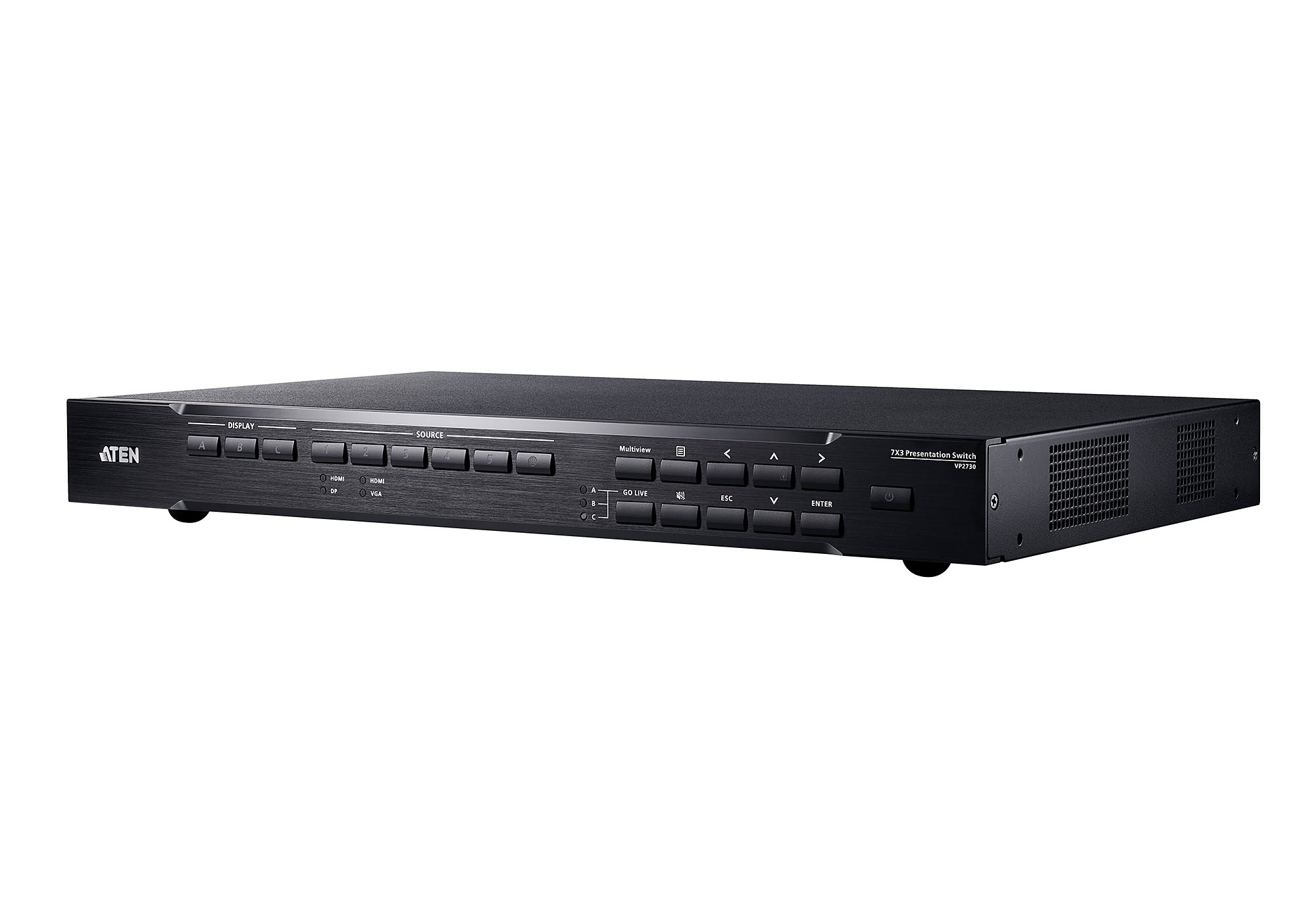 ATEN 7 X 3 SEAMLESS PRESENTATION MATRIX SWITCH WITH SCALAR — ATEN
