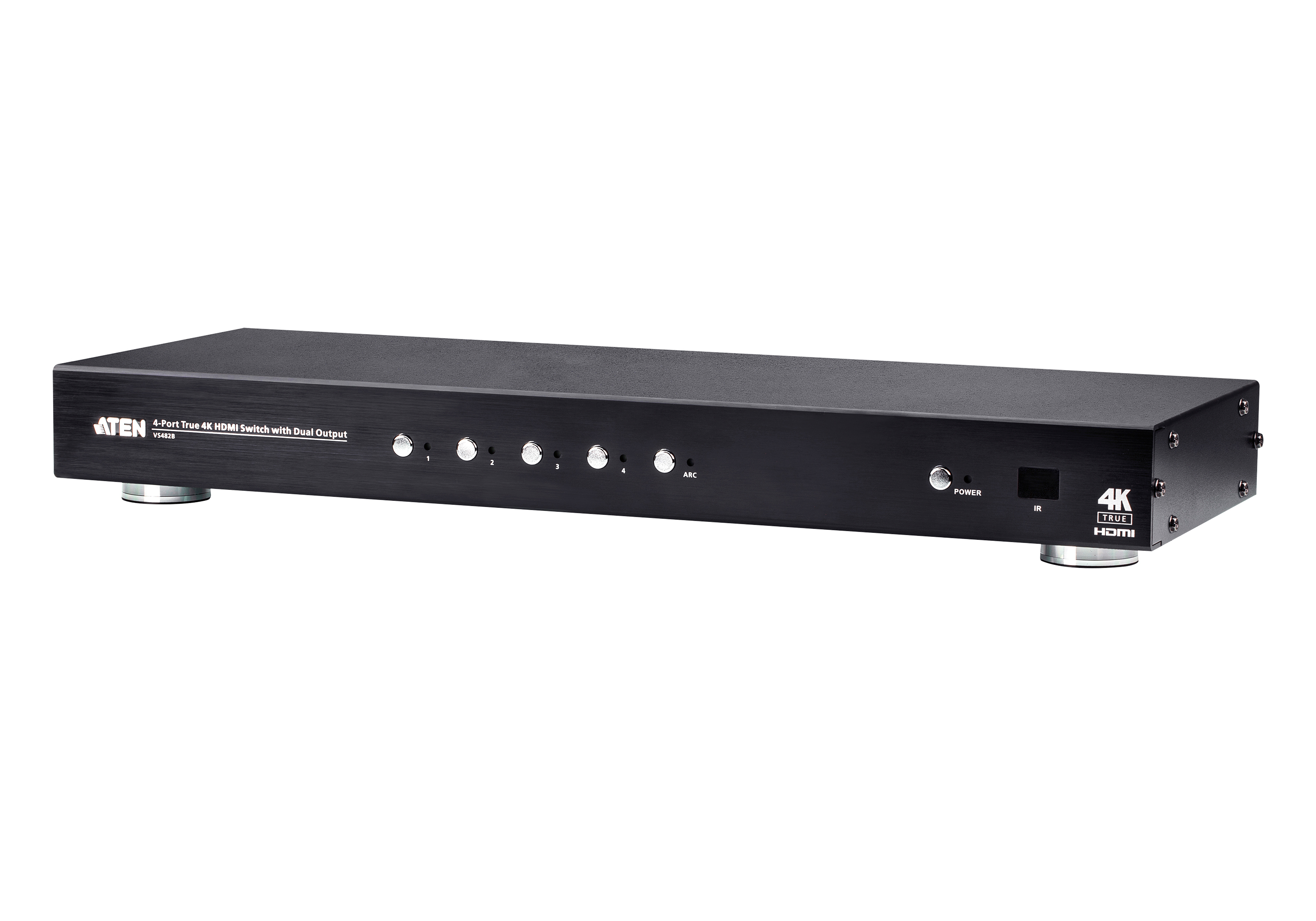 ATEN 4 PORT DUAL OUTPUT TRUE 4K HDMI SWITCH — ATEN