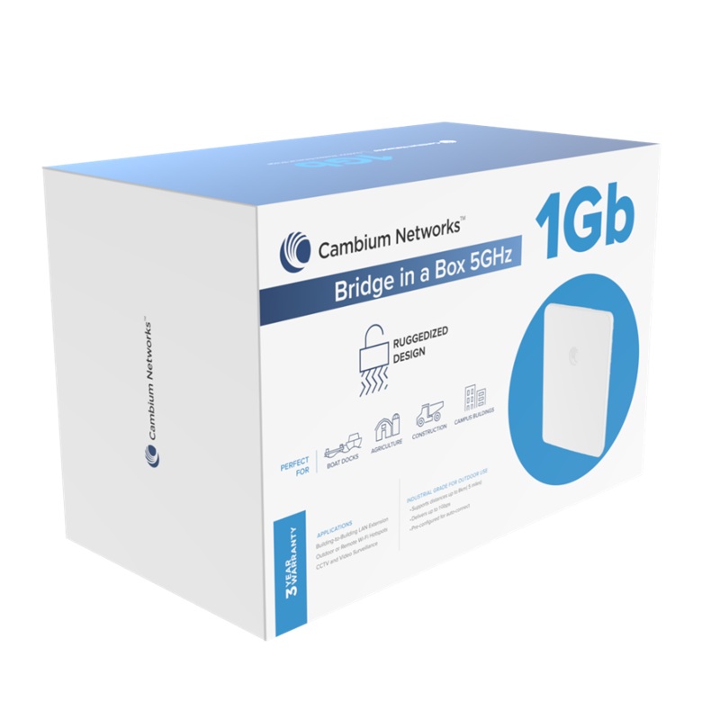 Cambium ePMP Force 4518 5 GHz 1Gbps Wireless Bridge in a Box — Cambium Networks