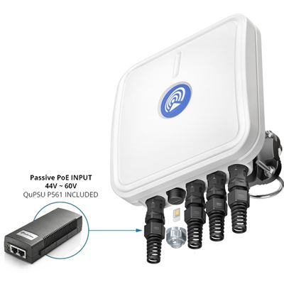 QuCam Enclosure Cellular and WiFi Antenna for RUT240/RUT241 and TSW100 — QuWireless