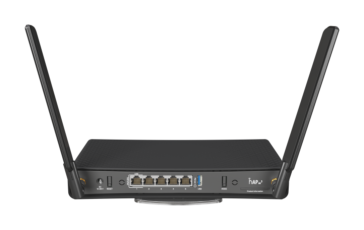 Mikrotik hAP ax3 Dual Band Wi-Fi 6 Access Point and Gigabit Router — MikroTik
