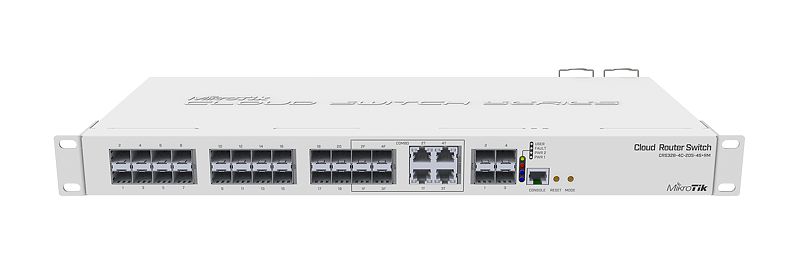 MikroTik Cloud Router Fibre Switch 20 Gigabit SFP and 4 SFP+ 10 Gibabit Ports — MikroTik