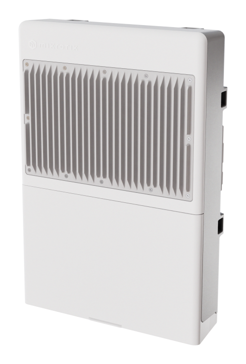 MikroTik netPower Lite 8P Compact PoE switch with built-in UPS and smart battery charger — MikroTik