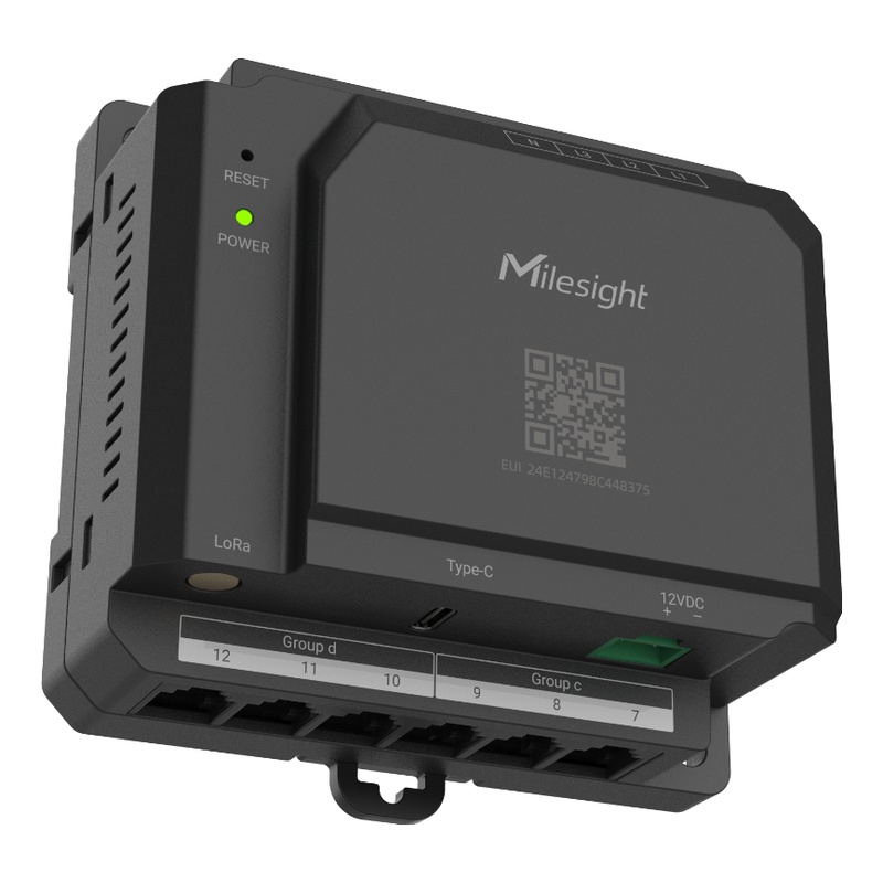 Milesight LoRaWAN AS923/AU915 Smart Power Monitor 12-channel Hub — Milesight IoT