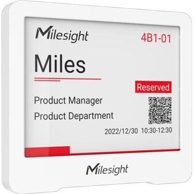MIlesight LoRaWAN AS923/AU915 DS3604 IoT E-Ink Display — Milesight IoT